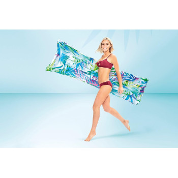 Intex Flower Mattress, 183 x 69 cm, Multicolour, 59720