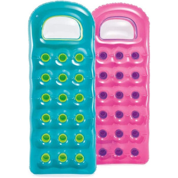 Intex 18 Pocket Clear Window Mats, 187 x 71 x 15 cm, Multicolour