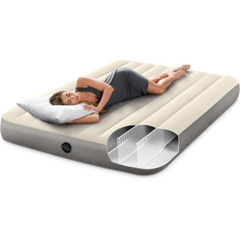 Intex Queen Style Dura Beam Standard Single-High Air Mattress Series