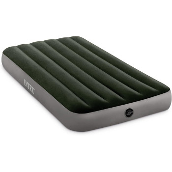 Intex Dura Beam Standard Prestige Air Mattress, Twin Size, 10Inch Bed Height, 600lb Weight Capacity, Pump Sold Separately, 64107E