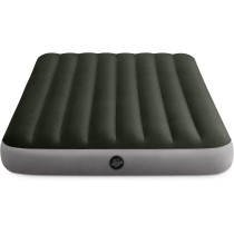 Intex Full Dura Beam Prestige Downy Airbed, Green/Gray