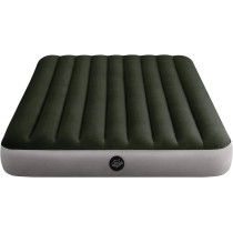 Intex Queen Dura Beam Prestige Downy Airbed, California King, Green/Gray, 64109