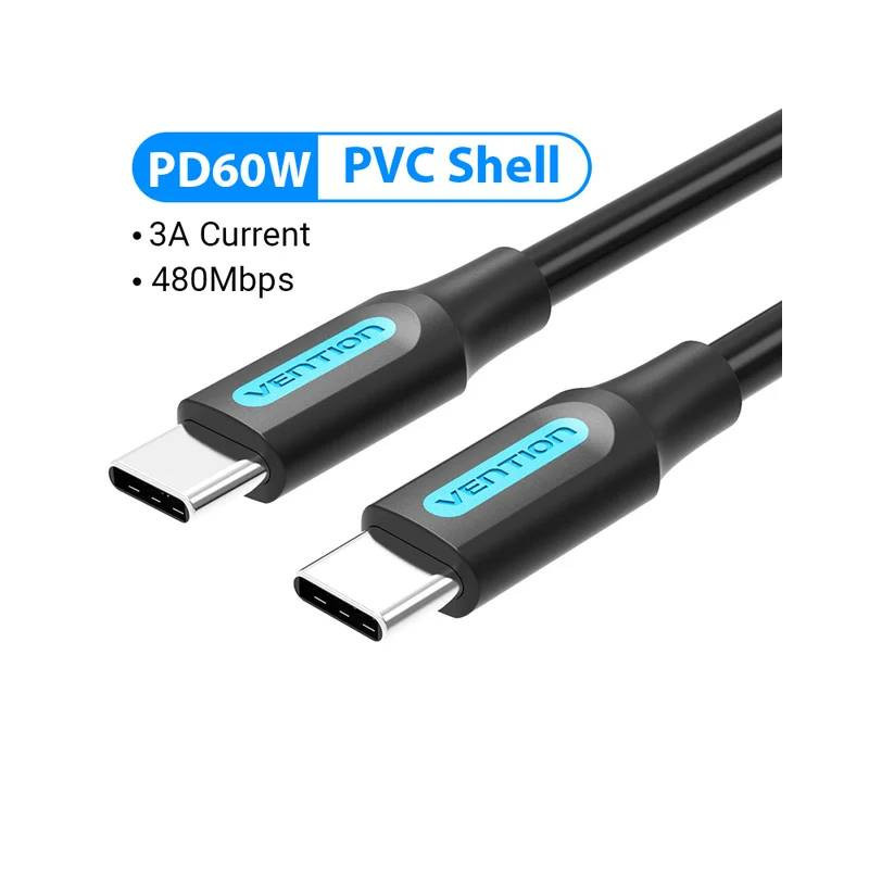 Vention 3A Fast Charging Stylish Light USB C Type Cable