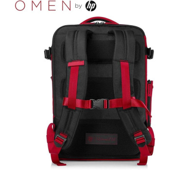 Omen X by HP Laptop Backpack Water Resistant, Red/Black