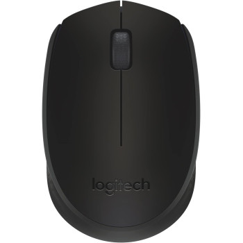 Logitech M171 Wireless Mouse For PC, Mac, Laptop, 2.4 GHz, Optical Tracking, Ambidextrous, Black