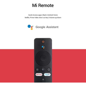 Xiaomi Mi TV Stick Global Version Android TV 2K Hdr Quad Core Hdmi 1Gb Ram Bluetooth Wi-Fi Netflix Google Assistant, MdZ-24-AA
