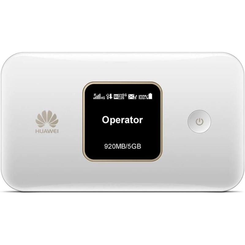 Huawei E5785, 4G, 300Mbps Travel Mobile Wi-Fi Hotspot With Long-Lasting 3000Mah Battery Unlocked To All Networks, White