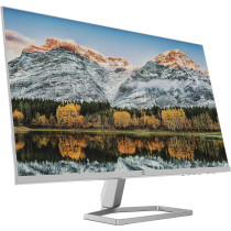 HP M27FW Full HD 27 Inch, IPS LCD Monitor With AMD FreeSync 2021 Model, Silver/White