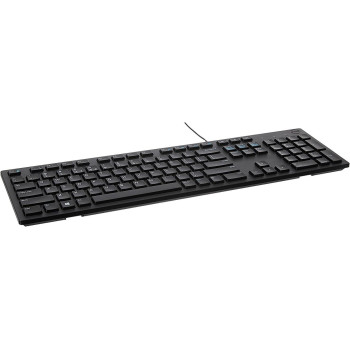 Dell Wired Keyboard, KB216 (580-ADMT), English Keyboard, Black