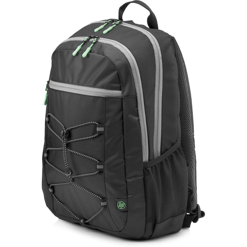 HP 15.6 Inch, Active Backpack, Black/Mint, 1LU22AA#ABB