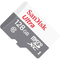 SanDisk 128GB Ultra Upto 100MB/s UHS-I Class 10 MicroSDXC Card-SDSQUNS-128G-GN6MN