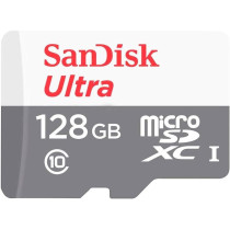 SanDisk 128GB Ultra Upto 100MB/s UHS-I Class 10 MicroSDXC Card-SDSQUNS-128G-GN6MN