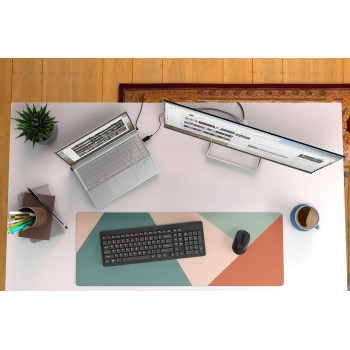 HP 330 Wireless Black Keyboard And Mouse Set With Numeric Keypad, 2.4GHz Wireless Connection And 1600 DPI, USB Receiver, LED Indicators, Black(2V9E6AA)