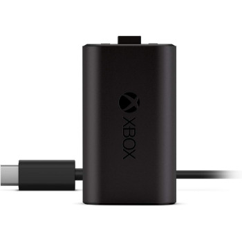 Xbox Play And Charge Kit M Rechargeable Battery, Black
