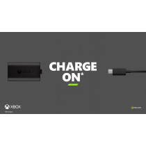 Xbox Play And Charge Kit M Rechargeable Battery, Black
