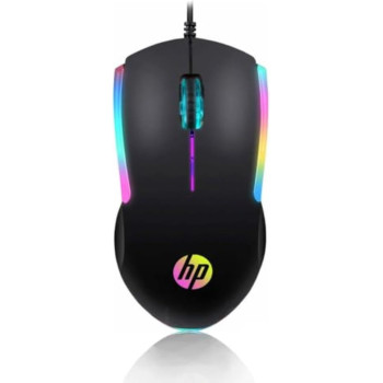 HP Wired RGB Gaming Mouse High Performance Mouse with Optical Sensor, 3 Buttons, 7 Color LED for Computer Notebook Laptop Office PC Home
