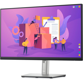 Dell P2422H Monitor, Silver/Black