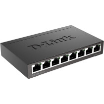 D-Link DGS-108-8-port 10/100/1000M Unmanaged Switch, Black