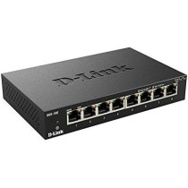 D-Link DGS-108-8-port 10/100/1000M Unmanaged Switch, Black
