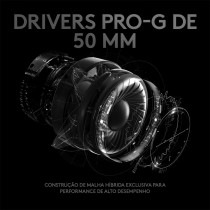 Logitech G PRO Gaming Headset 2nd Generation Comfortable And Durable With PRO-G 50 mm Audio Drivers, Steel And Memory Foam, For PC,PS5,PS4, Black