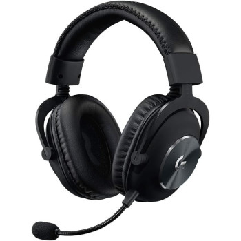 Logitech G PRO Gaming Headset 2nd Generation Comfortable And Durable With PRO-G 50 mm Audio Drivers, Steel And Memory Foam, For PC,PS5,PS4, Black
