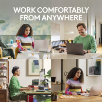 Logitech MX Anywhere 3S Compact Wireless Mouse, Fast Scrolling, 8K DPI Any-Surface Tracking, Quiet Clicks, Programmable Buttons, USB C, Bluetooth, Windows PC, Linux, Chrome, Mac, Graphite