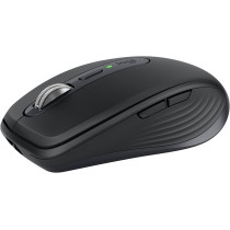 Logitech MX Anywhere 3S Compact Wireless Mouse, Fast Scrolling, 8K DPI Any-Surface Tracking, Quiet Clicks, Programmable Buttons, USB C, Bluetooth, Windows PC, Linux, Chrome, Mac, Graphite