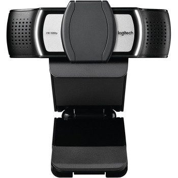 Logitech 960-000971 C930e USB Desktop or Laptop Webcam, HD 1080p Camera, Black