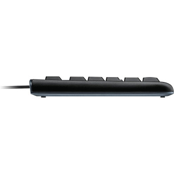 Logitech MK120 Wired Keyboard and Mouse For Windows, Optical Wired Mouse, USB Plug-and-Play, Full-Size, PC/Laptop, UK Layout, Black