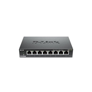 D-Link 8-Port Gigabit Unmanaged Desktop Switch - DGS-108