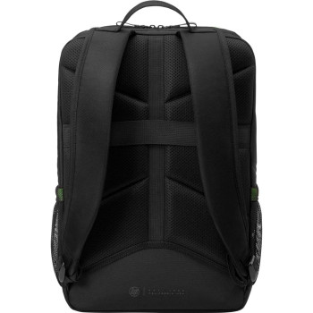 HP 6EU57A Pavilion 15 Gaming Backpack 400 For Laptop With Zippered Pocket, Black