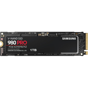 Samsung 980 Pro 1TB NVMe M.2 2280 PCIe Gen 4.0 Up to 7000 MB/s Read, 5000 MB/s Write