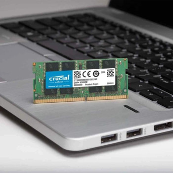 Crucial Basics 8GB DDR4 2666MT/s CL19 SODIMM 260-pin 1.2V Laptop Memory
