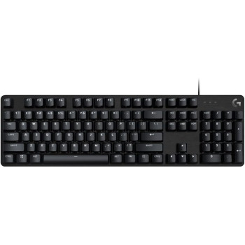 Logitech G413 Se Full-Size Mechanical Gaming Keyboard, Backlit With Tactile Switches, Us International Qwerty, Black