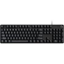 Logitech G413 Se Full-Size Mechanical Gaming Keyboard, Backlit With Tactile Switches, Us International Qwerty, Black