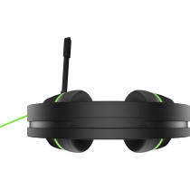 HP Pavilion Gaming Headset 400, Sleek Gaming Head-Band, With Microphone, Wired 3.5mm Jack, Black/Green