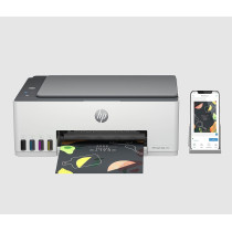 HP Smart Tank 580 Wireless All In One Printer, Print, Scan, Copy, Print Up To 18000 Black or 6000 Color Pages, White, 1F3Y2A