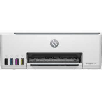 HP Smart Tank 580 Wireless All In One Printer, Print, Scan, Copy, Print Up To 18000 Black or 6000 Color Pages, White, 1F3Y2A