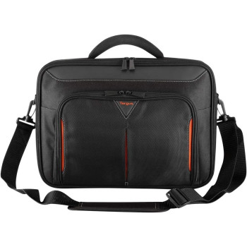 Targus Classic Plus 14 Inch, Clamshell Laptop Case, Black