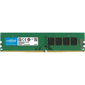 Crucial Basics 8GB DDR4 1.2v 2666Mhz CL19 UDIMM RAM Memory Module For Desktop, Green