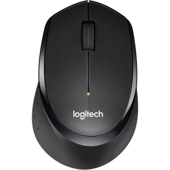 Logitech M330 Silent Plus Wireless Mouse, 2.4Ghz With Usb Nano Receiver, 1000 Dpi Optical Tracking, Compatible With Pc, Mac, Laptop, Chromebook, Black