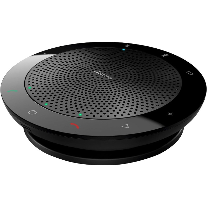 Jabra Speak 510 Speaker Phone, Unified Communications Certified Portable Conference Speaker With USB, Connect With Laptops, Smartphones And Tablets