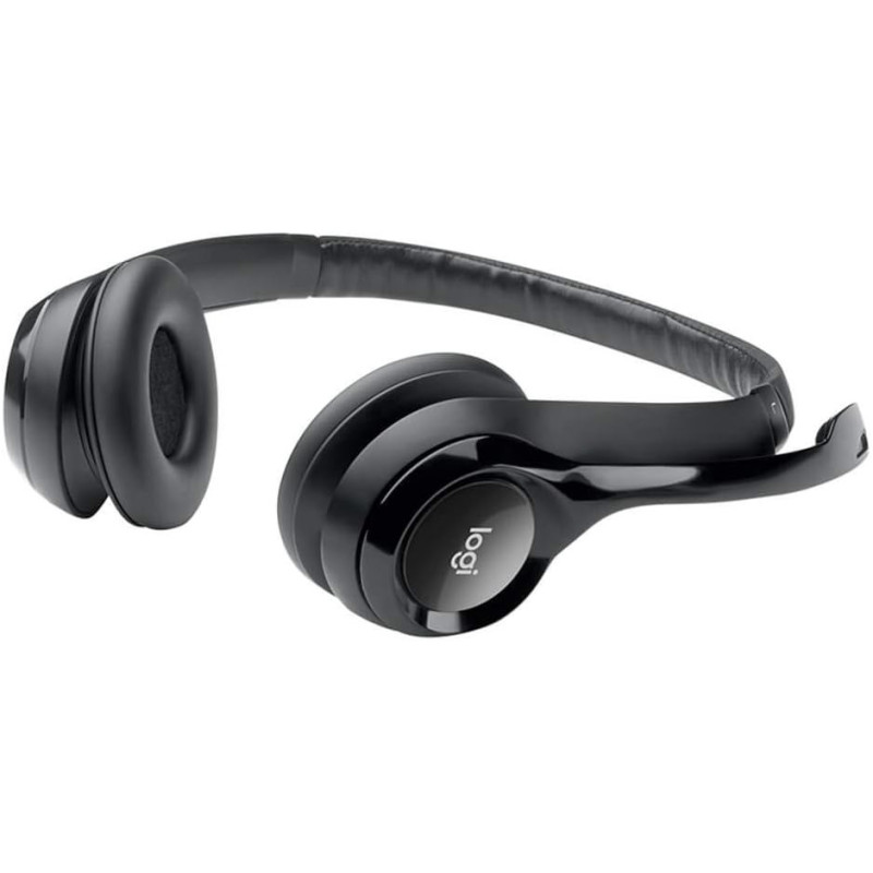 Logitech ClearChat H390 Microphone, USB, Noise Suppression, Black