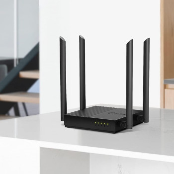 TP-Link Archer C64 AC1200 Dual Band Wi-Fi Router, Black