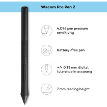Wacom Intuos S tavoletta Grafica 2540 lpi (Linee Per Pollice) 152 x 95 mm USB/Bluetooth Nero
