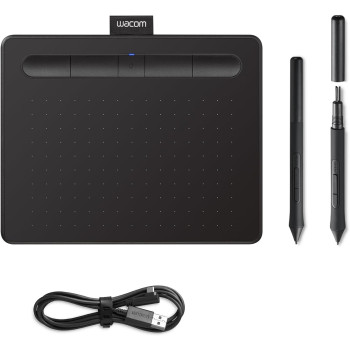 Wacom Intuos S tavoletta Grafica 2540 lpi (Linee Per Pollice) 152 x 95 mm USB/Bluetooth Nero