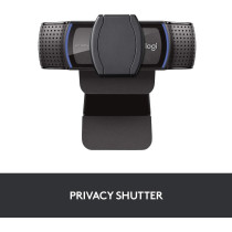 Logitech C920S Pro HD Webcam With Privacy Shutter, Widescreen Video Calling And Recording, 1080p Camera, Desktop Or Laptop Webcam