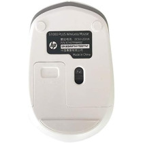 Date Palm HP S1000 2.4G Wireless Optical Mute Mouse, 1600dpi, Black