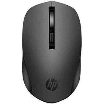 Date Palm HP S1000 2.4G Wireless Optical Mute Mouse, 1600dpi, Black