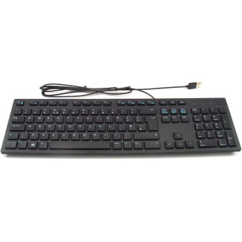 Dell KB216, English Keyboard, USB, For Inspiron 3459, 5759, Latitude 3310 2-in-1, 34XX, 35XX, 7390 2-in-1, Black